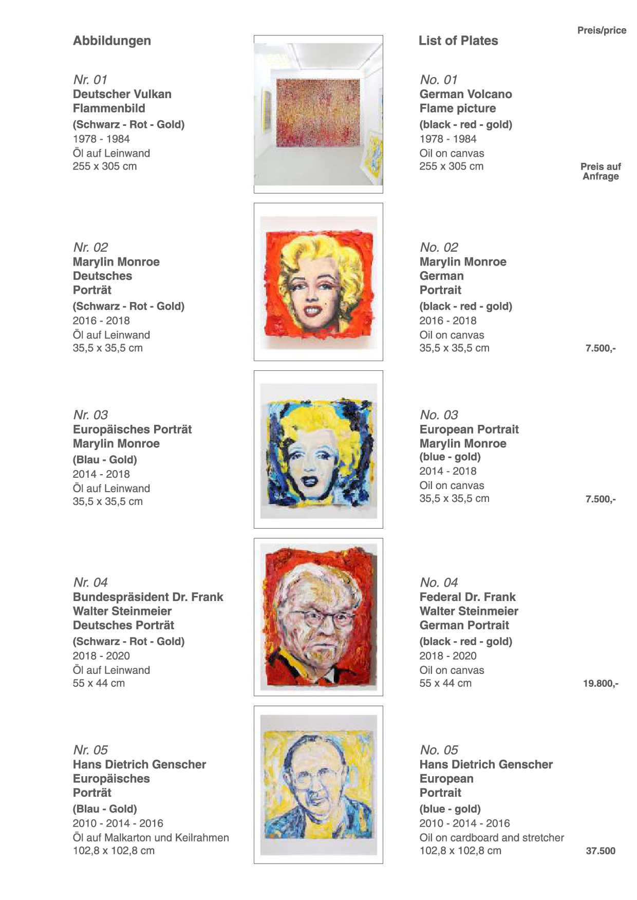 Schwarzer Versicherungsliste 2 002