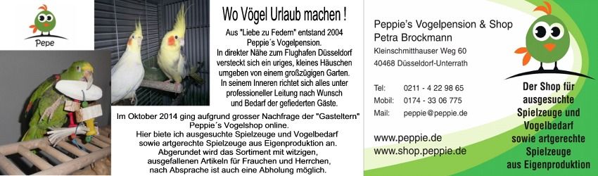 Peppies Vogelpension fin
