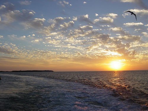 ocracoke-sonnenuntergang